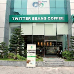 Quán Twitter Bean Coffe chân tòa nhà Việt Á Tower
